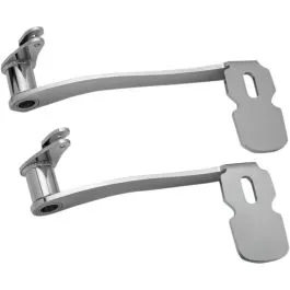 KURYAKYN 9672 EXTENDED BRAKE PEDAL FOR TOURING & TRIKE WITH LOWERS CHROME