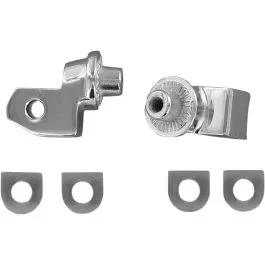 KURYAKYN 8814 SPLINED PEG ADAPTERS FOR YAMAHA CHROME