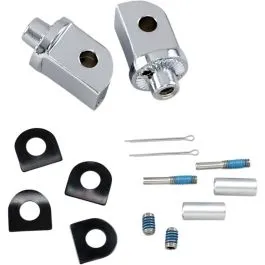 KURYAKYN 8826 SPLINED ADAPTER MOUNTS CHROME