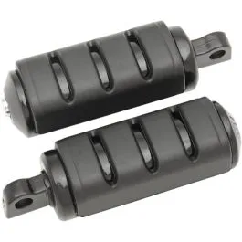 KURYAKYN 7561 TRIDENT LARGE ISO PEGS MALE-MOUNT BLACK