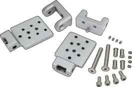 SHOW CHROME 52-961E RISERS PSGR BOARD GL1800