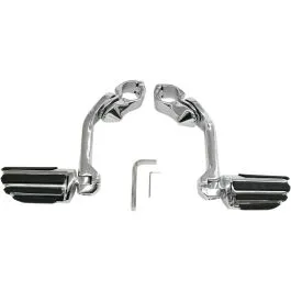 RIVCO MV120 FOOTPEG MOUNT HIGHWAY 5' CHROME