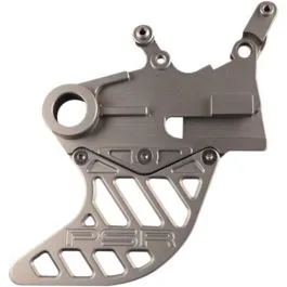 POWERSTANDS RACING 00-04100-29 GUARD REAR DISC ALUMINUM ANODIZED GUN METAL