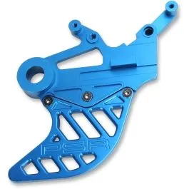 POWERSTANDS RACING 07-04101-25 GUARD REAR DISC ALUMINUM ANODIZED BLUE