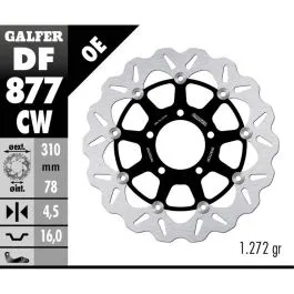 GALFER DF877CW TRIUMPH FRONT ROTOR