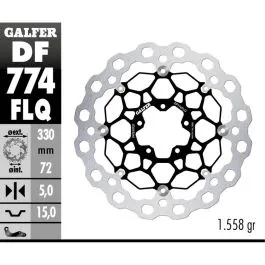 GALFER DF774FLQ BRAKE DISC FLOAT CUBIQ
