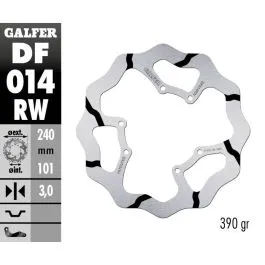 GALFER DF014RW BRAKE DISC FIXED WAVE GR