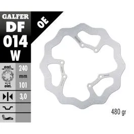 GALFER DF014W BRAKE DISC FIXED WAVE