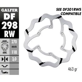 GALFER DF298RW BRAKE DISC FIXED WAVE GR