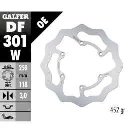GALFER DF301W BRAKE DISC FIXED WAVE