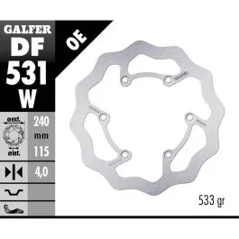 GALFER DF531W BRAKE DISC FIXED WAVE