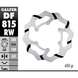 GALFER DF815RW BRAKE DISC FIXED WAVE GR
