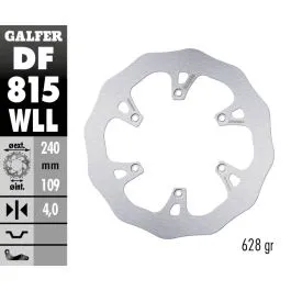 GALFER DF815WLL BRAKE DISC FIXED WAVE SO