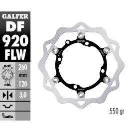 GALFER DF920FLW BRAKE DISC FLOAT WAVE