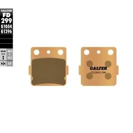 GALFER FD299G1396 BRAKE PAD STREET SINTER