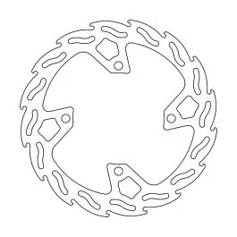 MOTO MASTER 110775 BRAKE DISC FLAME REAR