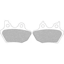 DRAG SPECIALTIES FAD400V BRAKE PAD ORGANIC