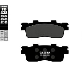 GALFER FD438G1054 BRAKE PAD SEMI METAL