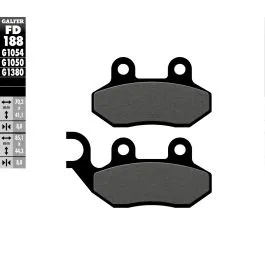 GALFER FD188G1050 BRAKE PAD SCOOTER ORGANIC