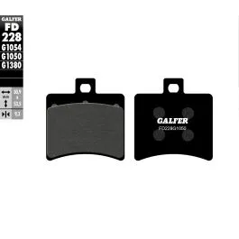 GALFER FD228G1050 BRAKE PAD SCOOTER ORGANIC