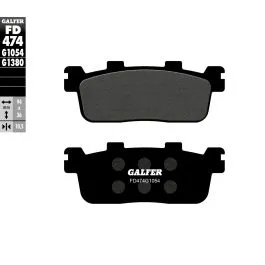 GALFER FD474G1054 BRAKE PAD SEMI METAL