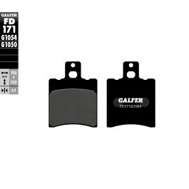 GALFER FD171G1054 BRAKE PAD SEMI METAL