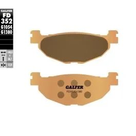 GALFER FD352G1380 BRAKE PAD SCOOTER SINTER