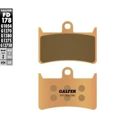 GALFER FD178G1380 BRAKE PAD SCOOTER SINTER