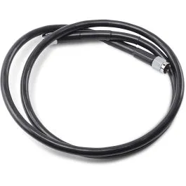 DRAG SPECIALTIES 840-BLK UNIVERSAL BRAKE LINE BLACK VINYL COATED STAINLESS STEEL DOT AN-3 40'