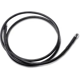 DRAG SPECIALTIES 856-BLK UNIVERSAL BRAKE LINE BLACK VINYL COATED STAINLESS STEEL DOT AN-3 56'