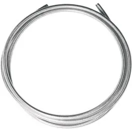 MAGNUM 395012A BRAKE LINE BYO NON-ABS 12' STAINLESS WITH CLEAR COAT