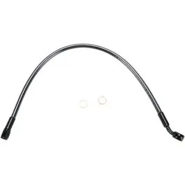 MAGNUM 47117 BRAKE LINE UPPER DUAL DISC NON-ABS DESIGNER CHROME BLACK