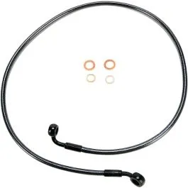 MAGNUM 46144SW BRAKE LINE SINGLE DISC E-Z ALIGN CHROME BLACK
