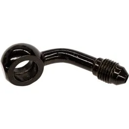 MAGNUM 1704-47 BANJO FITTING CUSTOM REPLACEMENT AN3 60&DEG;/10MM BLACK PEARL