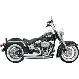 BASSANI XHAUST 12113D EXHAUST FIRESWEEP TURNOUT CHROME