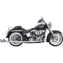 BASSANI XHAUST 1S66E-36 MUFFLER TRUE DUALS WITH 36' LONG 2-1/4' FISHTAIL MUFFLERS WITH BAFFLE)