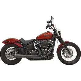 BASSANI XHAUST 1S72RB EXHAUST SYSTEM ROAD RAGE III 2-INTO-1 BLACK