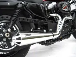 ZARD ZHD528S00SAO SISTEMA DI SCARICO COMPLETO 2 IN 1 ZARD HARLEY-DAVIDSON SPORTSTER