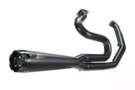 ZARD ZHD034S00SAO-B ZARD EXHAUST FULL EXHAUST SYSTEM 2:1 HARLEY-DAVIDSON TOURINGS (STREET GLIDE / ROAD KING / ROAD GLIDE) - E5 HOMOLOGATION