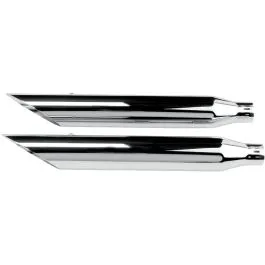 KHROME WERKS 202350 MUFFLERS 3' HP-PLUS SLIP-ON SLASH CUT CHROME