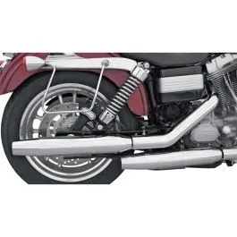 KHROME WERKS 202410A MUFFLERS 3' SLIP ON TAPERED CHROME