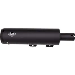S&S CYCLE 550-0827 GRAND NATIONAL EC SLIP-ON MUFFLERS BLACK/BLACK