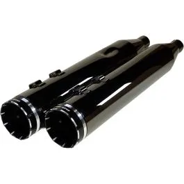 KHROME WERKS 201670 MUFFLER 4.5'TRACER BLK EC