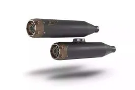 ZARD ZHD032S10SBO-B SILENZIATORE SLIP-ON PER HD-SOFTAIL M8