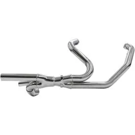 BASSANI XHAUST 1F14A HEADER PIPES 2-INTO-2 DUAL CHROME