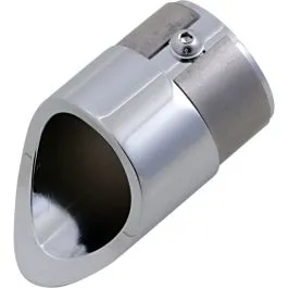 BARON BA-1100-02 EXHAUST TIP FAMILY JEWELS MINI SCALLOPED
