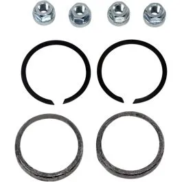 JAMES GASKET 65324-83-KWG2 GASKET KIT EXHAUST MOUNTING WITH GRAPHITE/KNITTED WIRE GASKETS & FLANGE NUTS