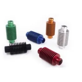 KITE 09.032.0.AR HEAT EXCHANGER INLINE Ø 19 5 MM ALUMINIUM ORANGE