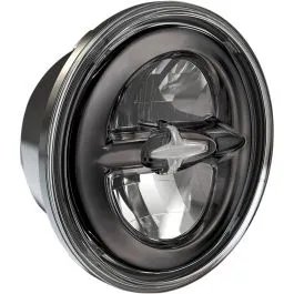 DRAG SPECIALTIES 0555954 HEADLAMP PREMIUM 5.75' LED REFLECTOR STYLE LED DARK CHROME