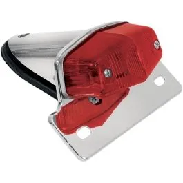 EMGO 62-21521 TAILLIGHT LUCAS STYLE WITH CHROME BRACKET